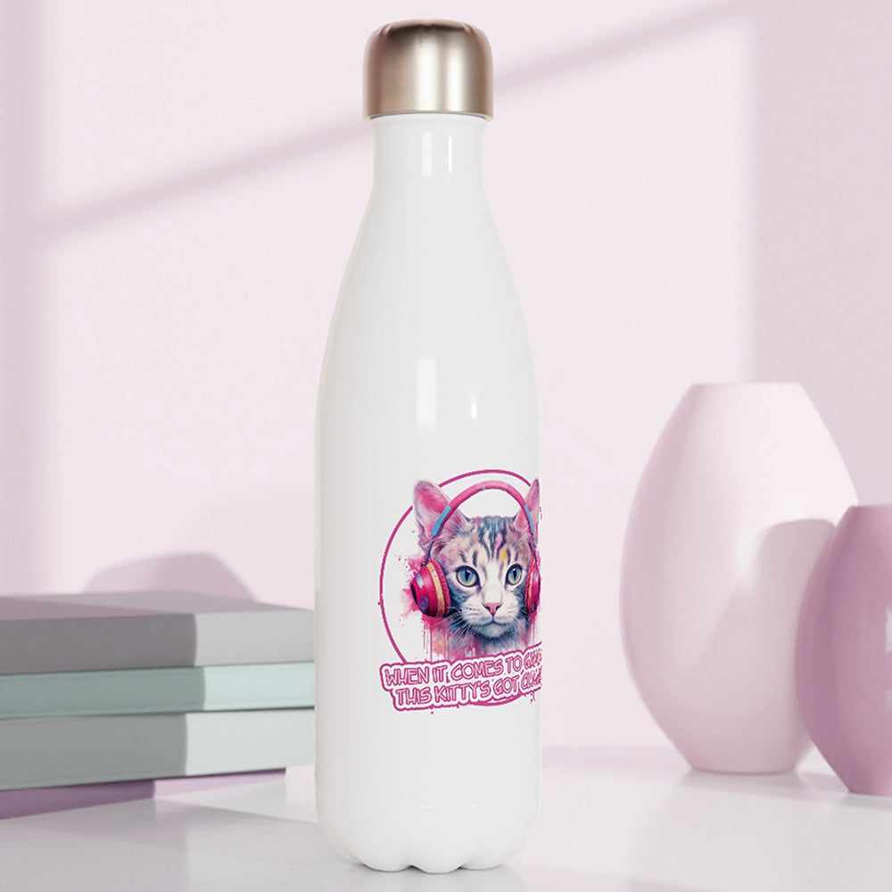 Trinkflasche Gamer Kitty