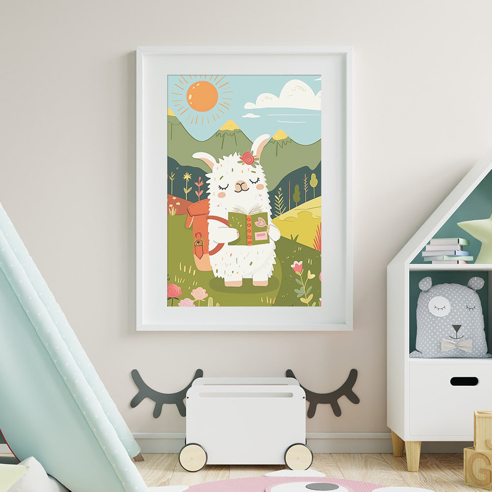 Waldtiere fürs Kinderzimmer - Poster