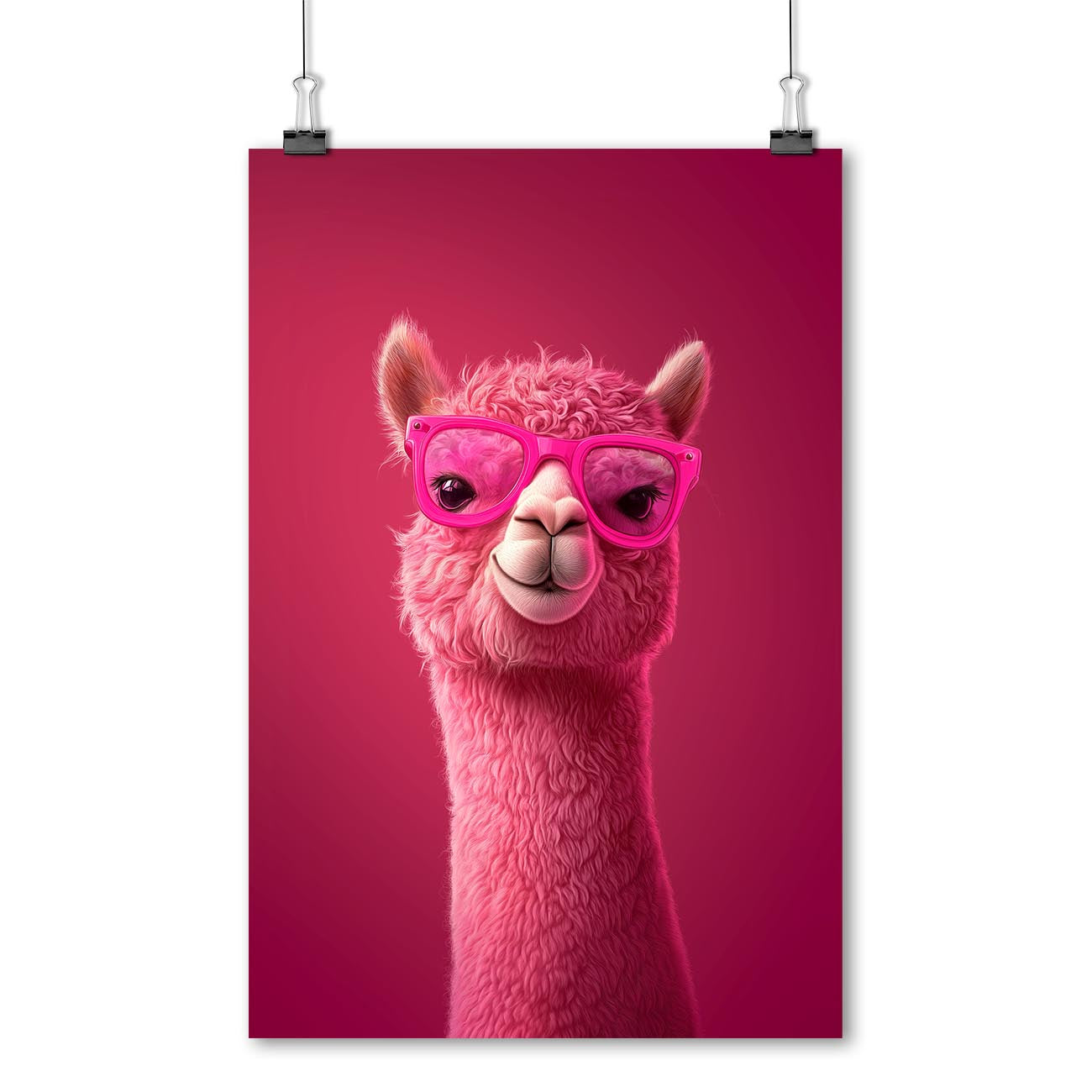 Pink Alpaka - Poster