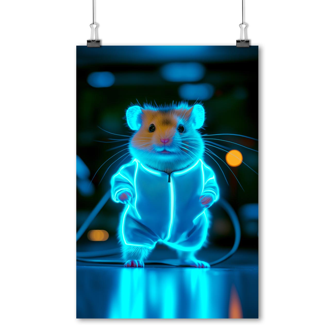 Cyber Hamster - Poster