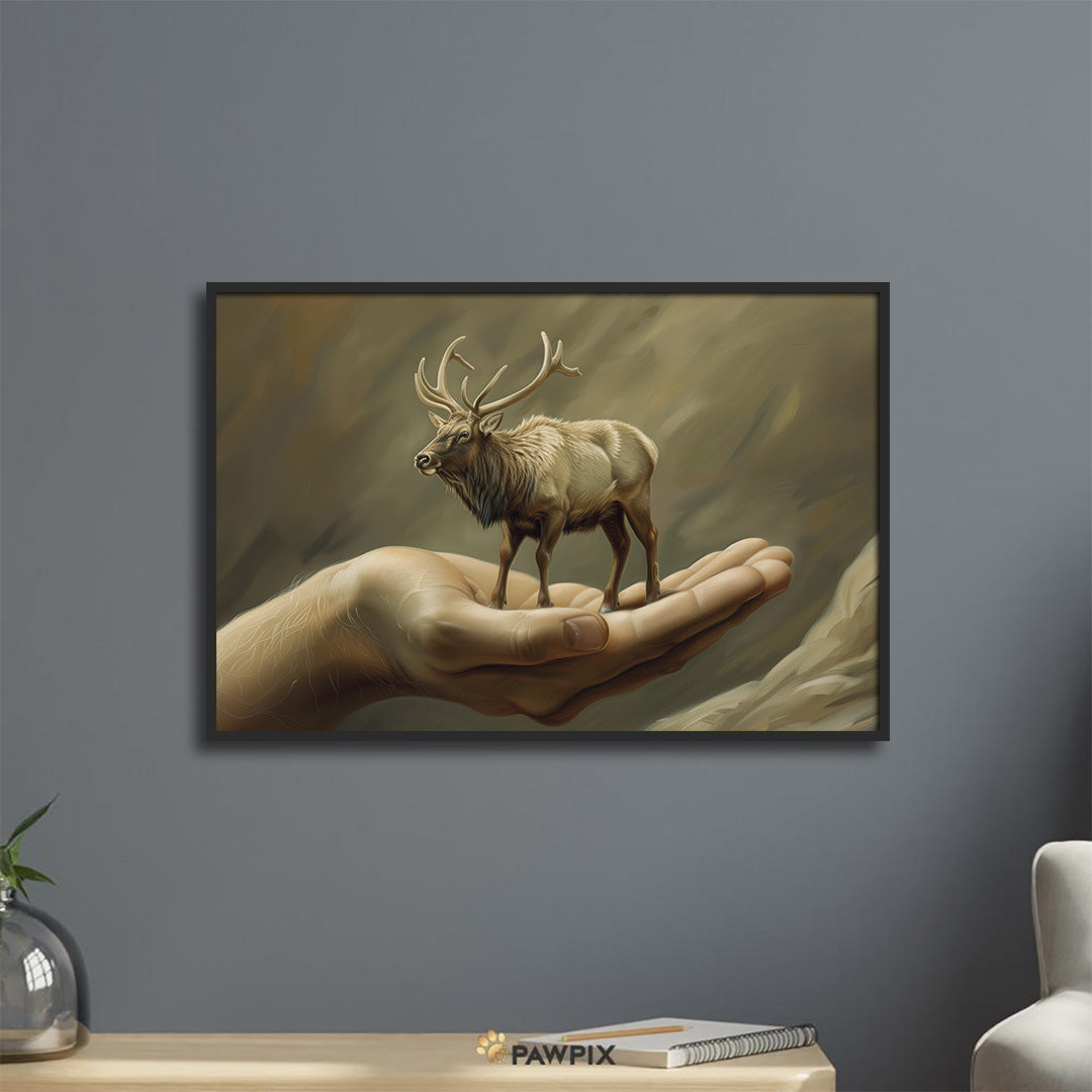 Embrace the Wild - Surreale Tierposter