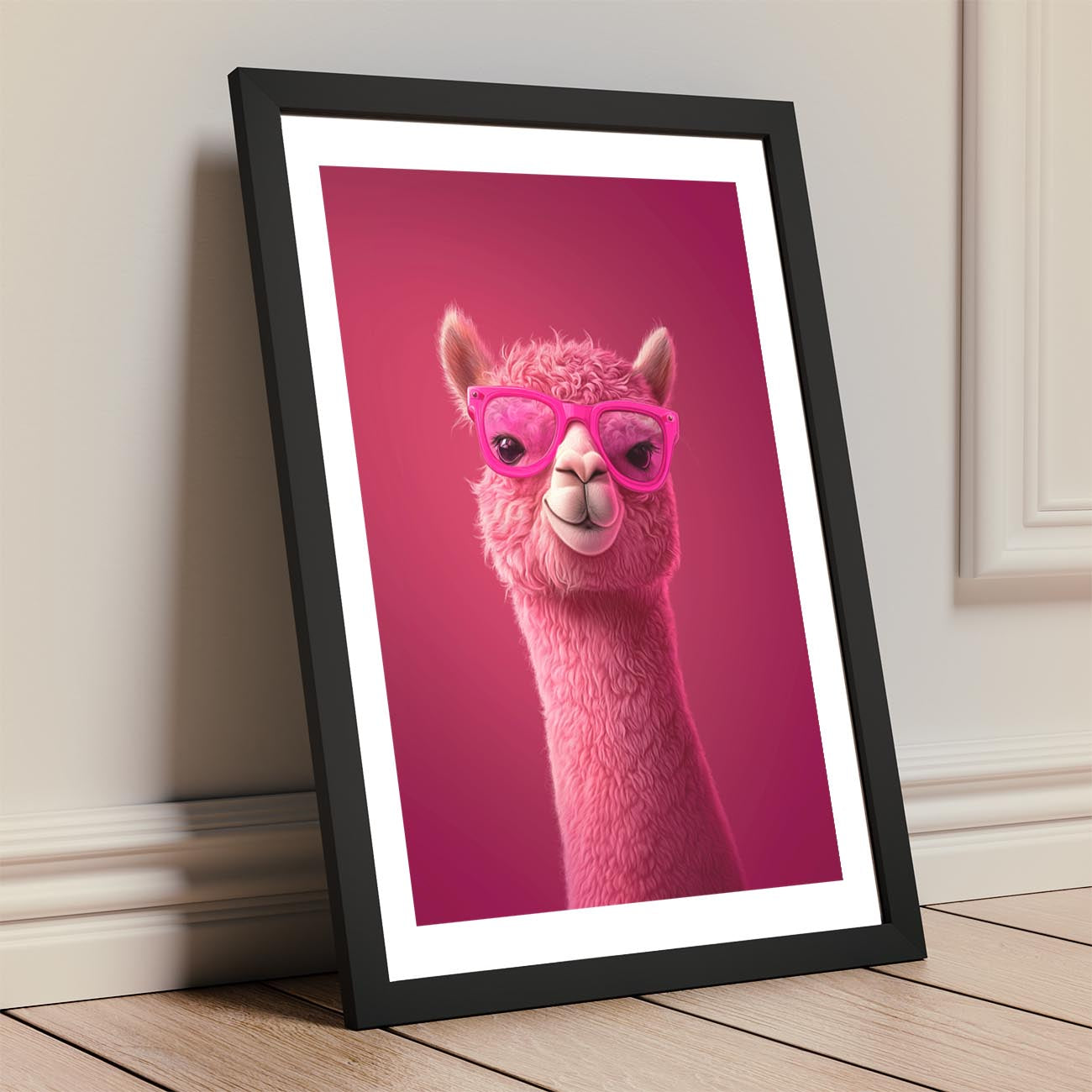 Pink Alpaka - Poster