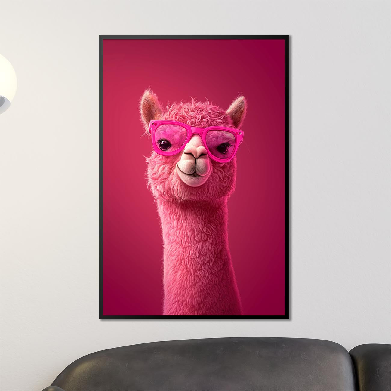 Pink Alpaka - Poster