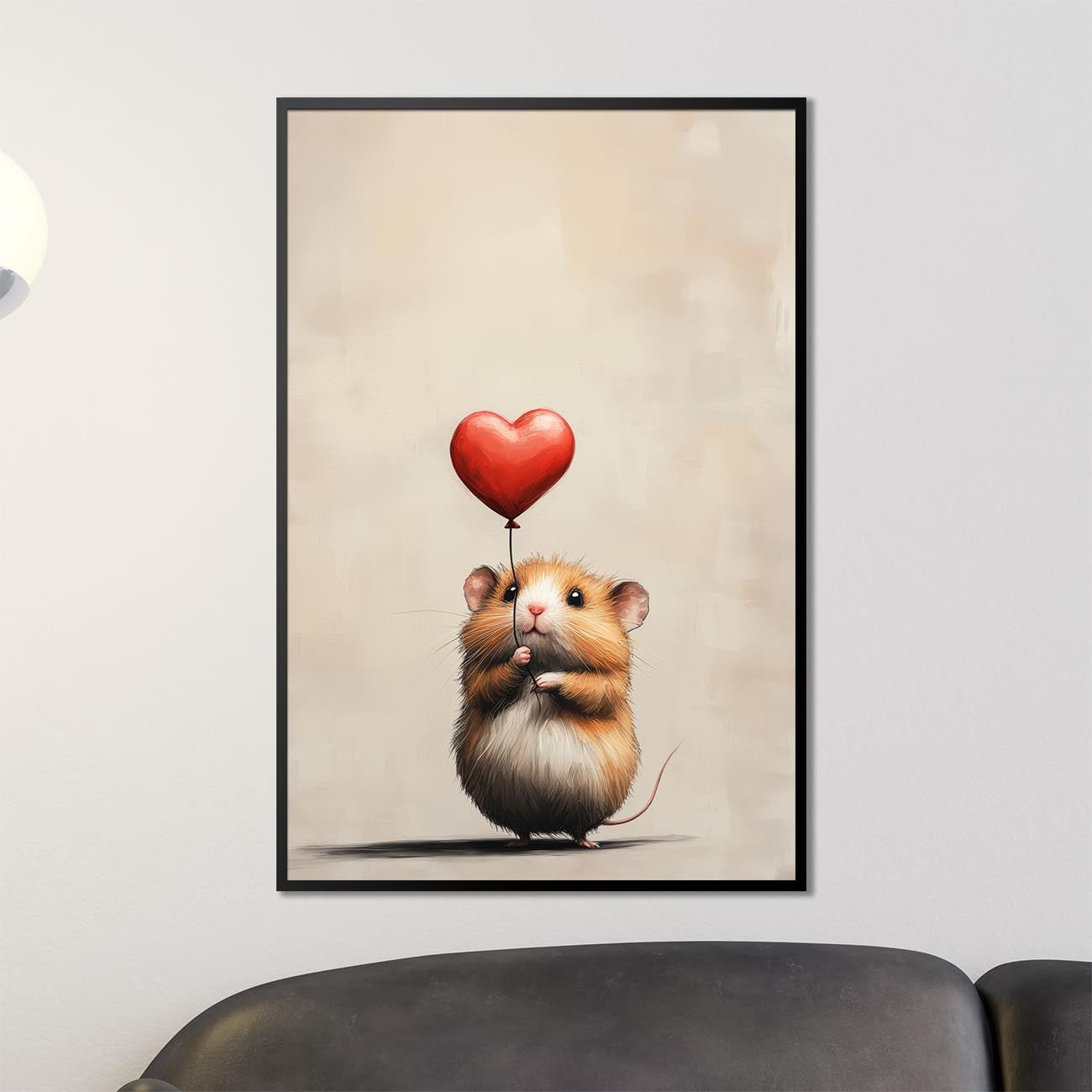 Sweet Heart Hamster - Poster