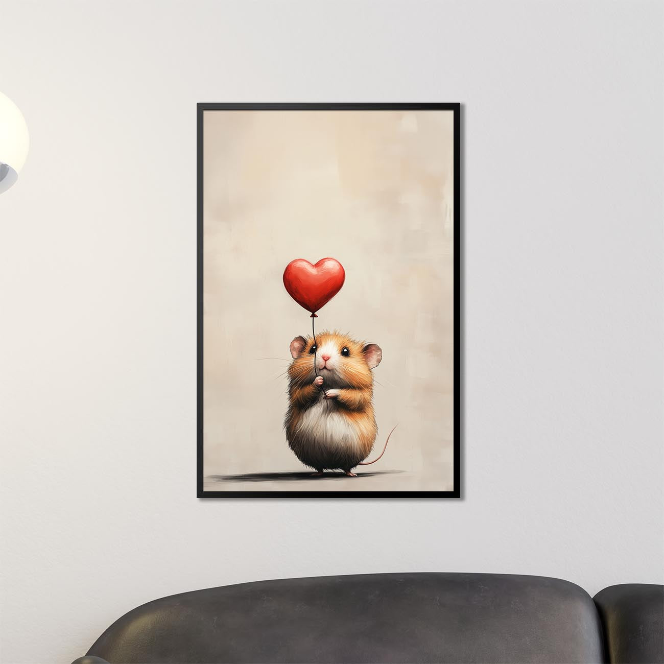 Sweet Heart Hamster - Poster