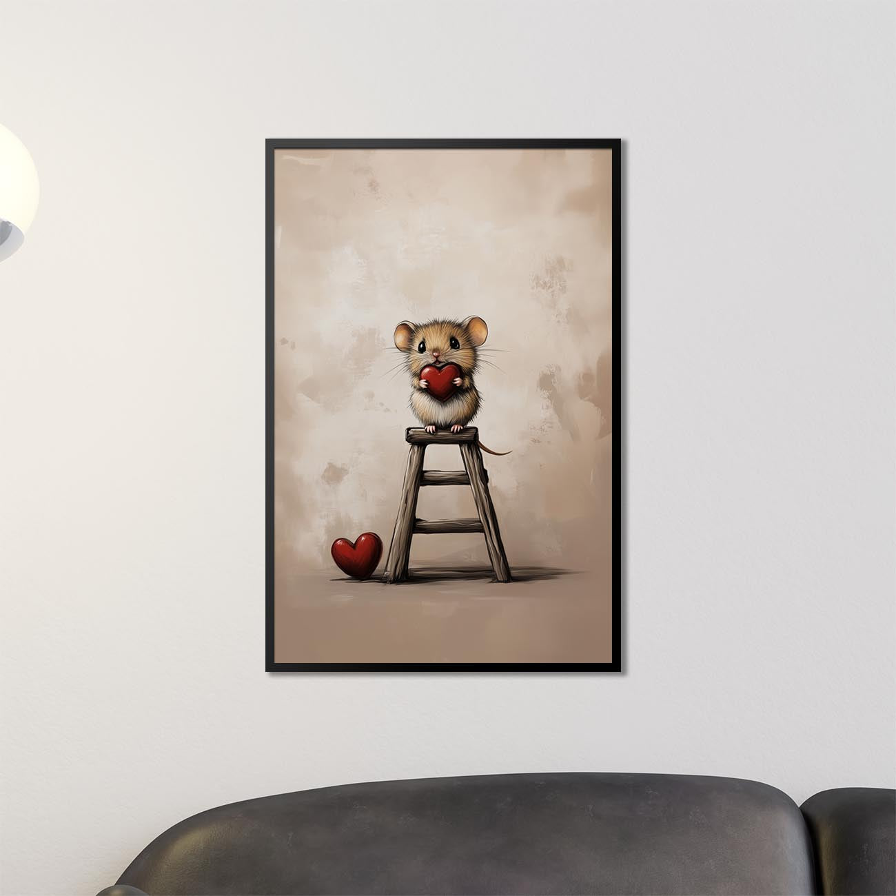 Verliebte Maus - Poster