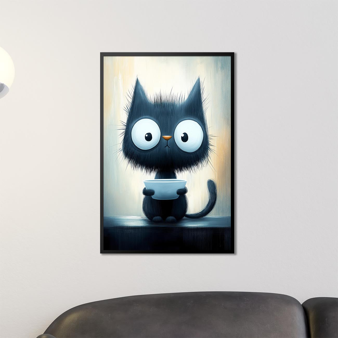 Fütter mich Katzen-Poster