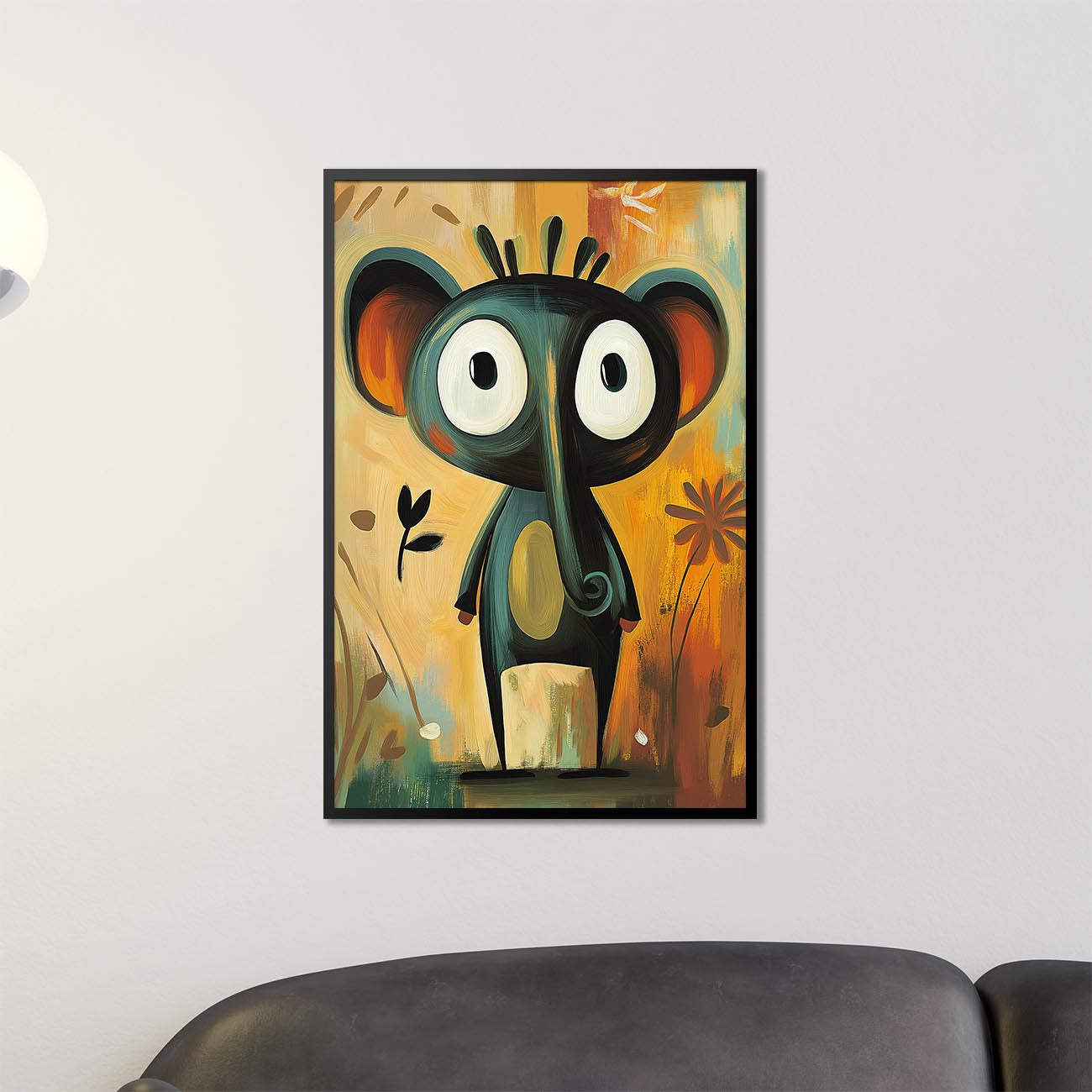 Quirky Elephant - Poster