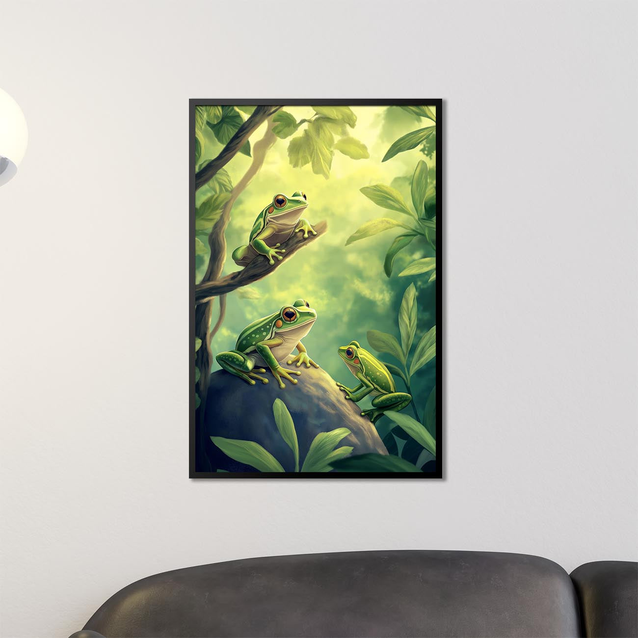 Frog Family -Poster
