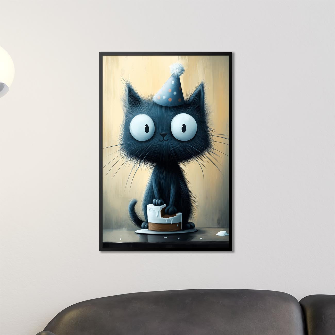 Geburtstagskatze Poster