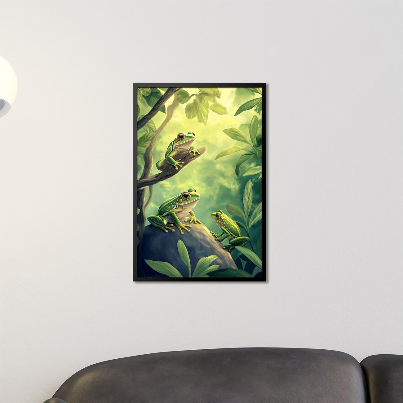 Frog Family -Poster
