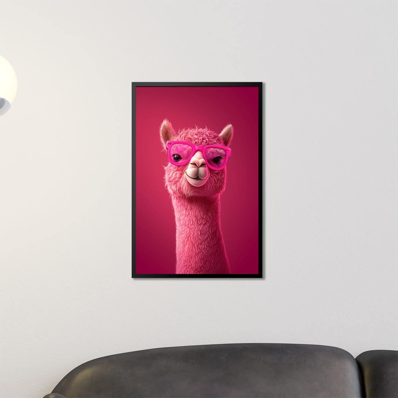 Pink Alpaka - Poster