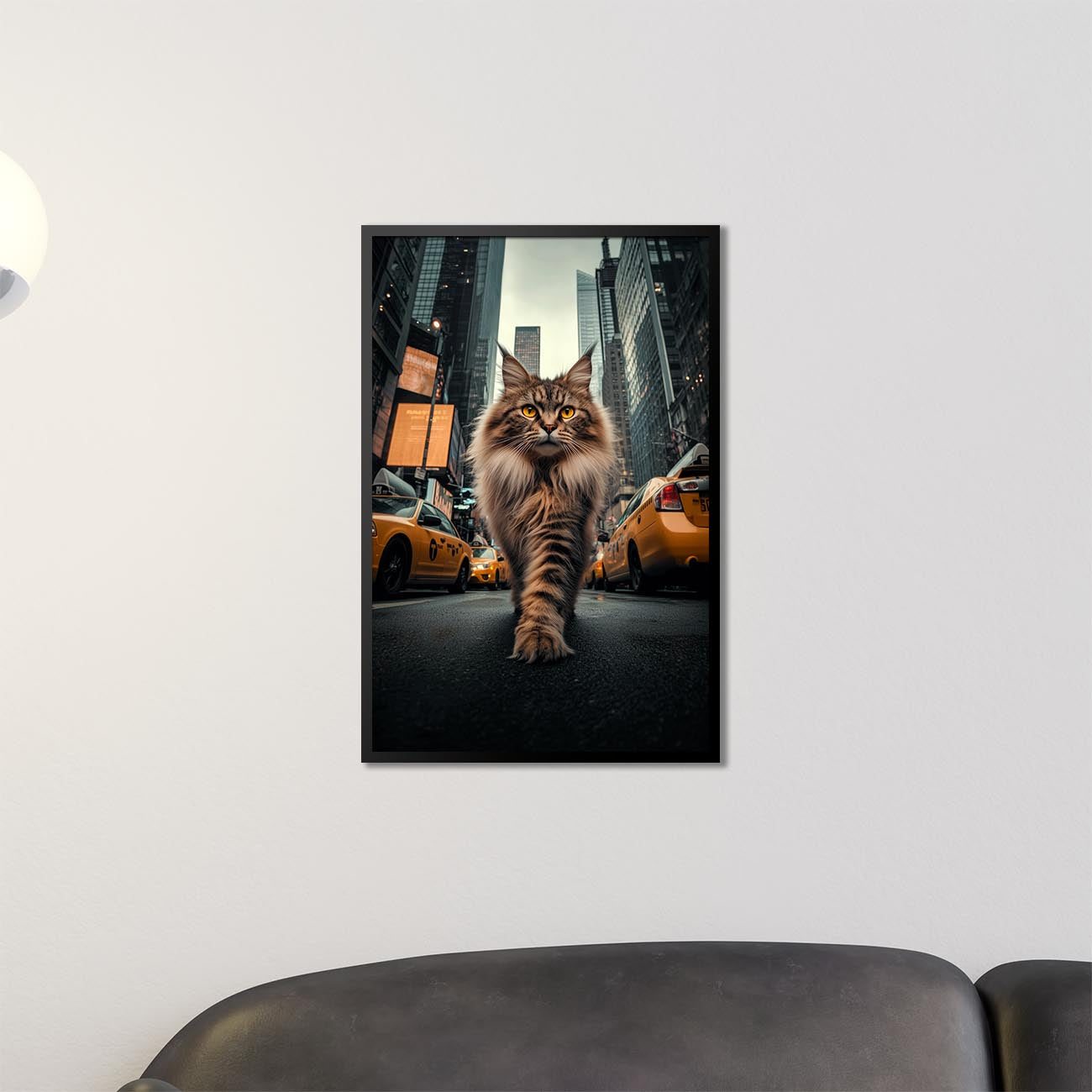 Maine Coon in New York - Poster und Canvas