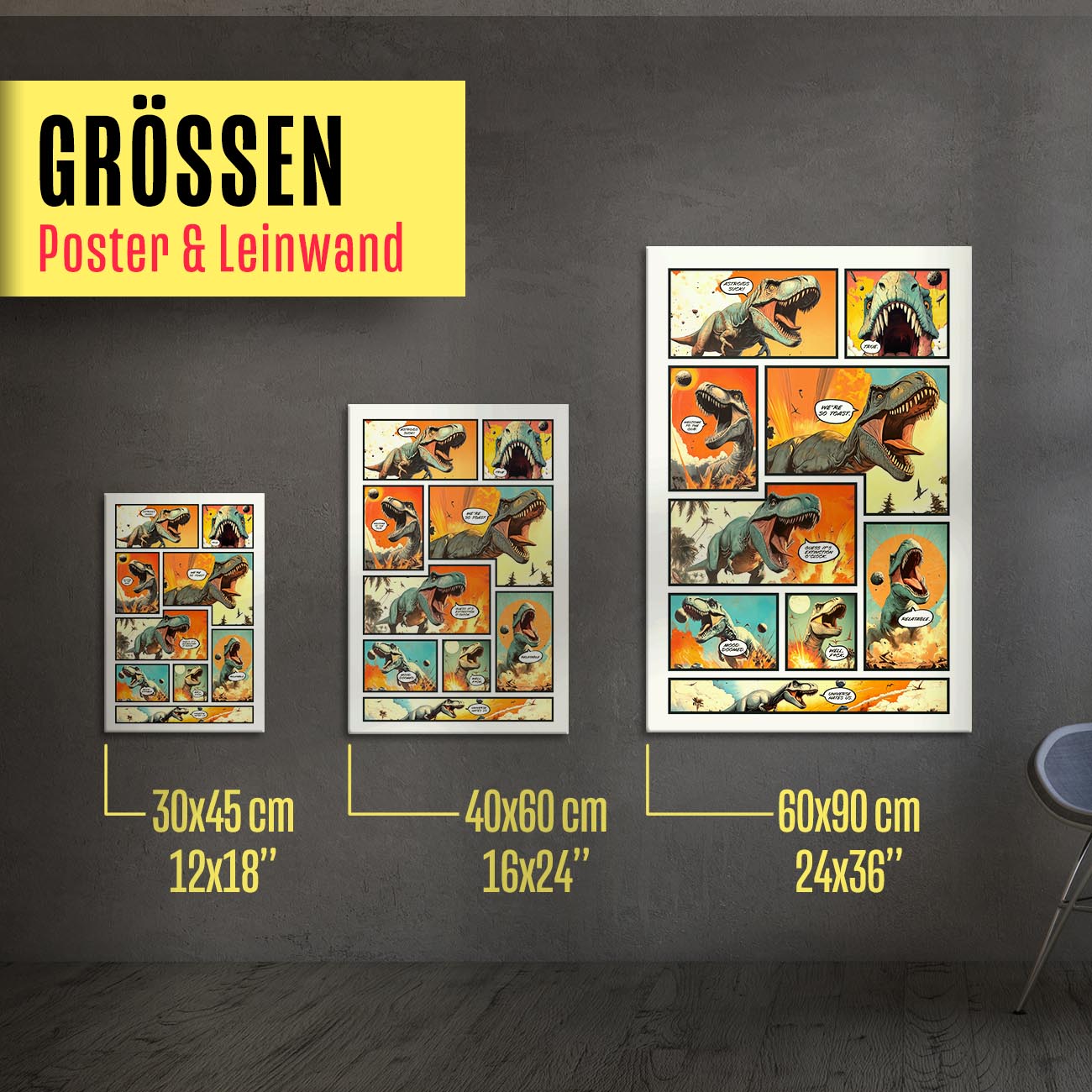 Astroids suck - Poster und Leinwand