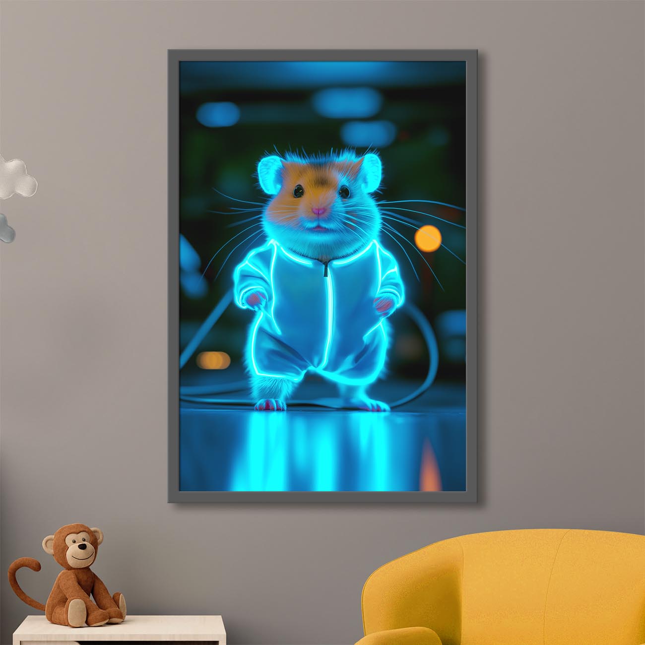 Cyber Hamster - Poster