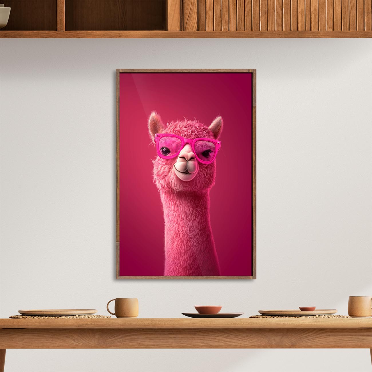 Pink Alpaka - Poster