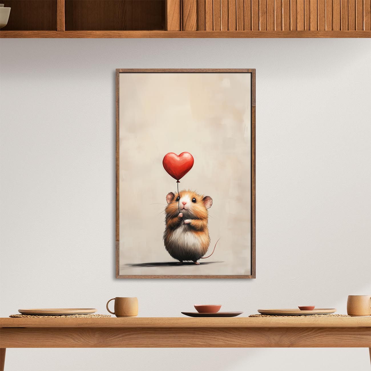 Sweet Heart Hamster - Poster