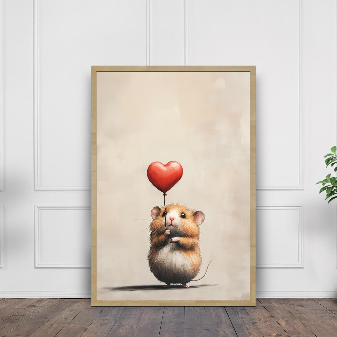 Sweet Heart Hamster - Poster