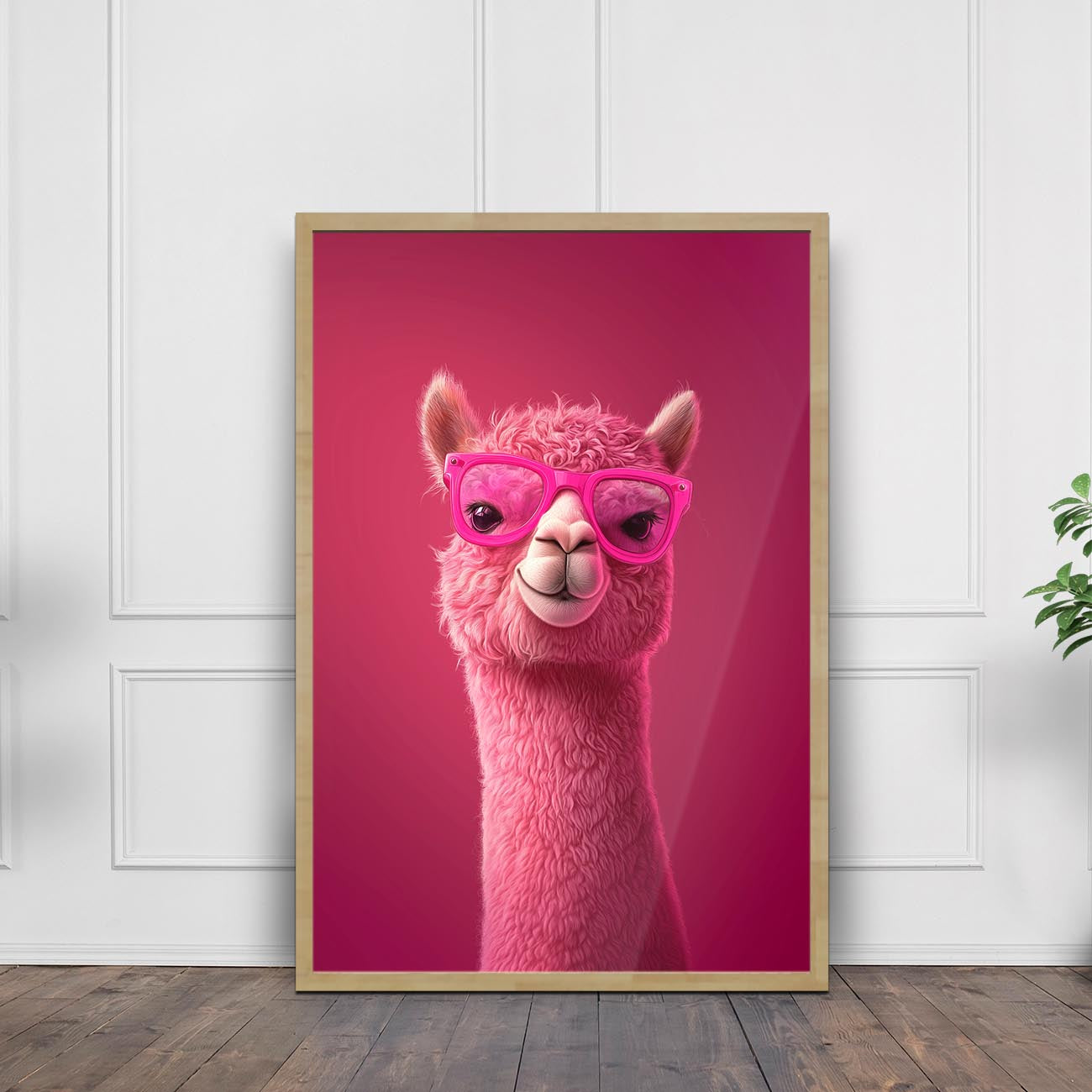 Pink Alpaka - Poster