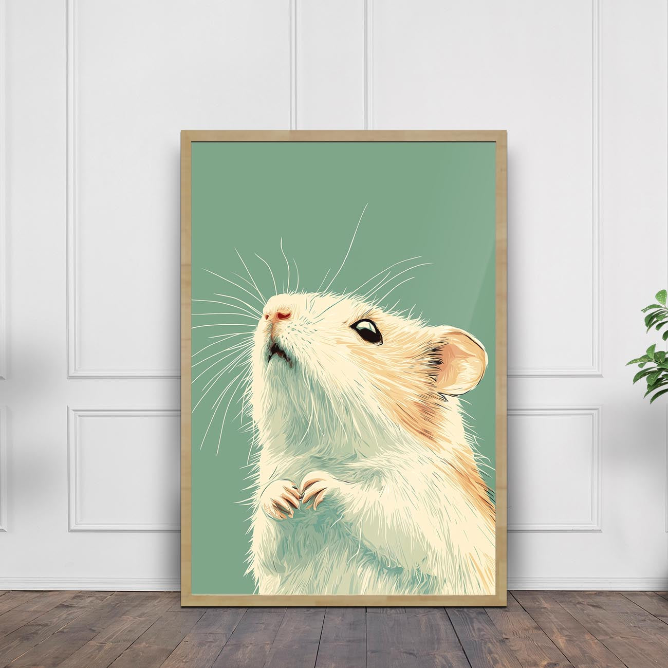 Matsu Hamster - Poster