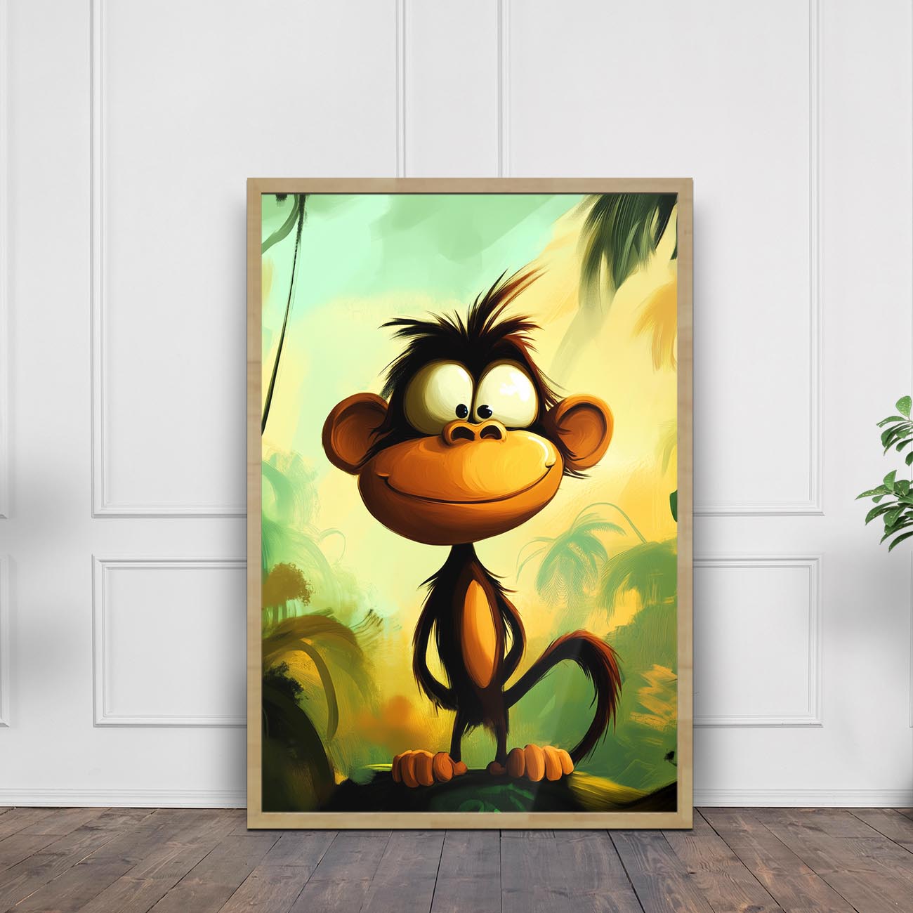 Quirky Ape - Poster