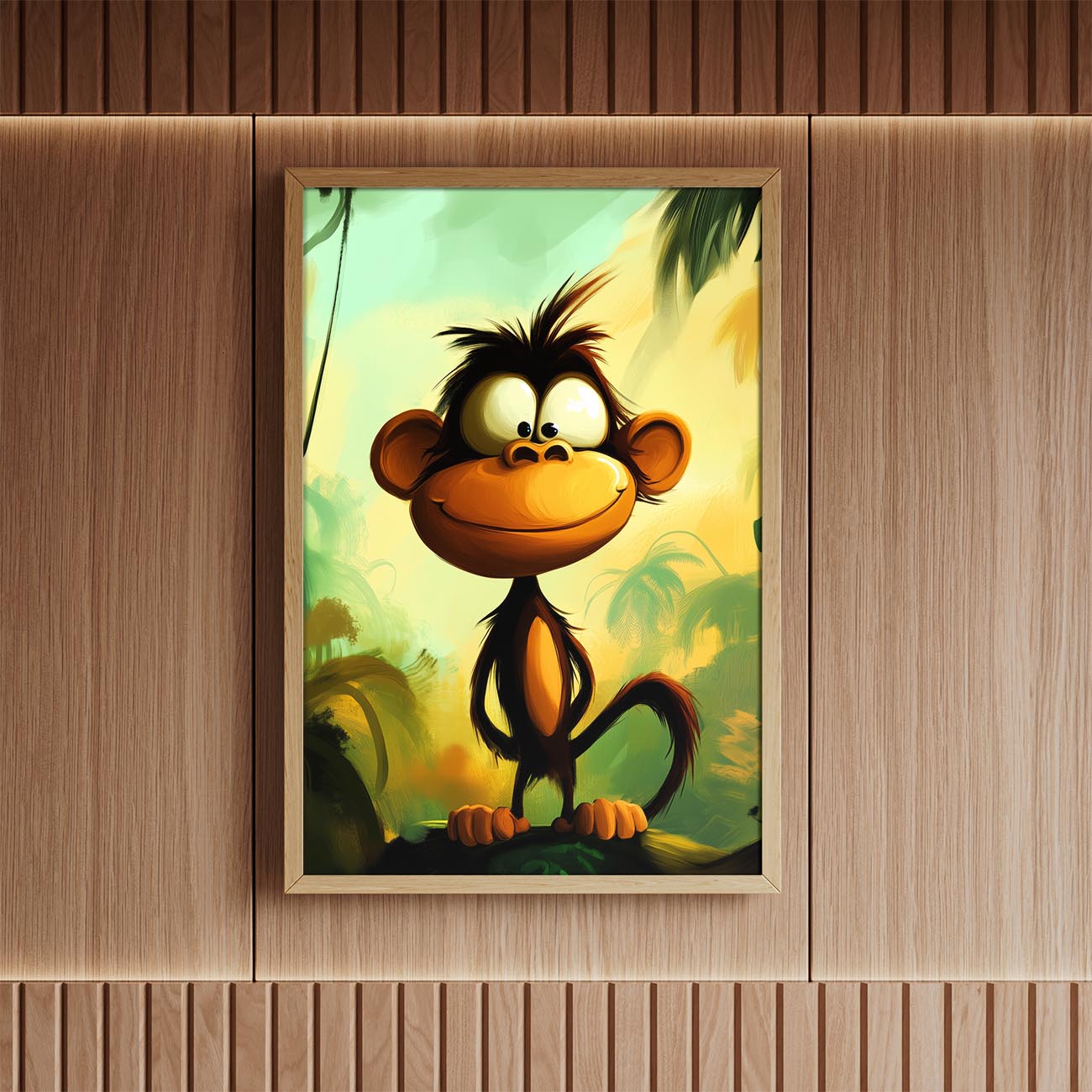 Quirky Ape - Poster