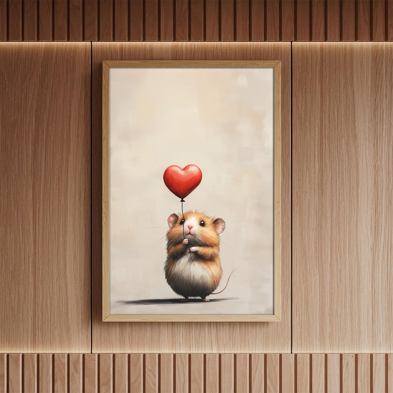 Sweet Heart Hamster - Poster