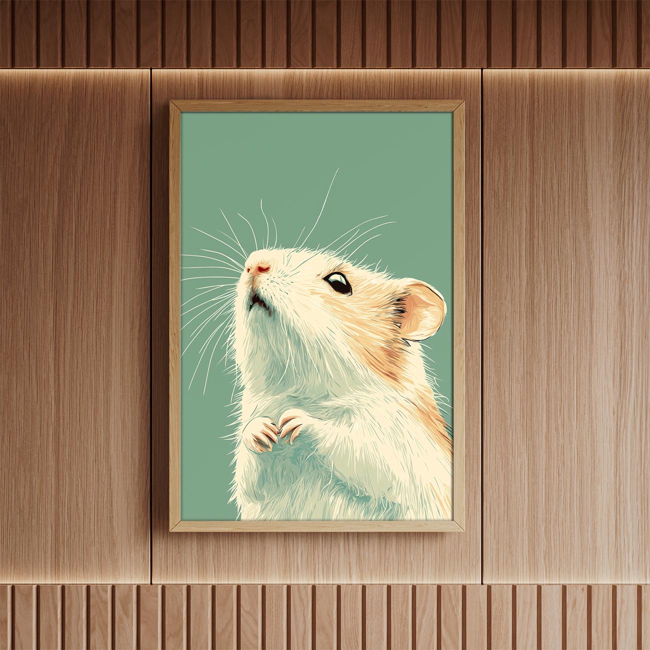 Matsu Hamster - Poster