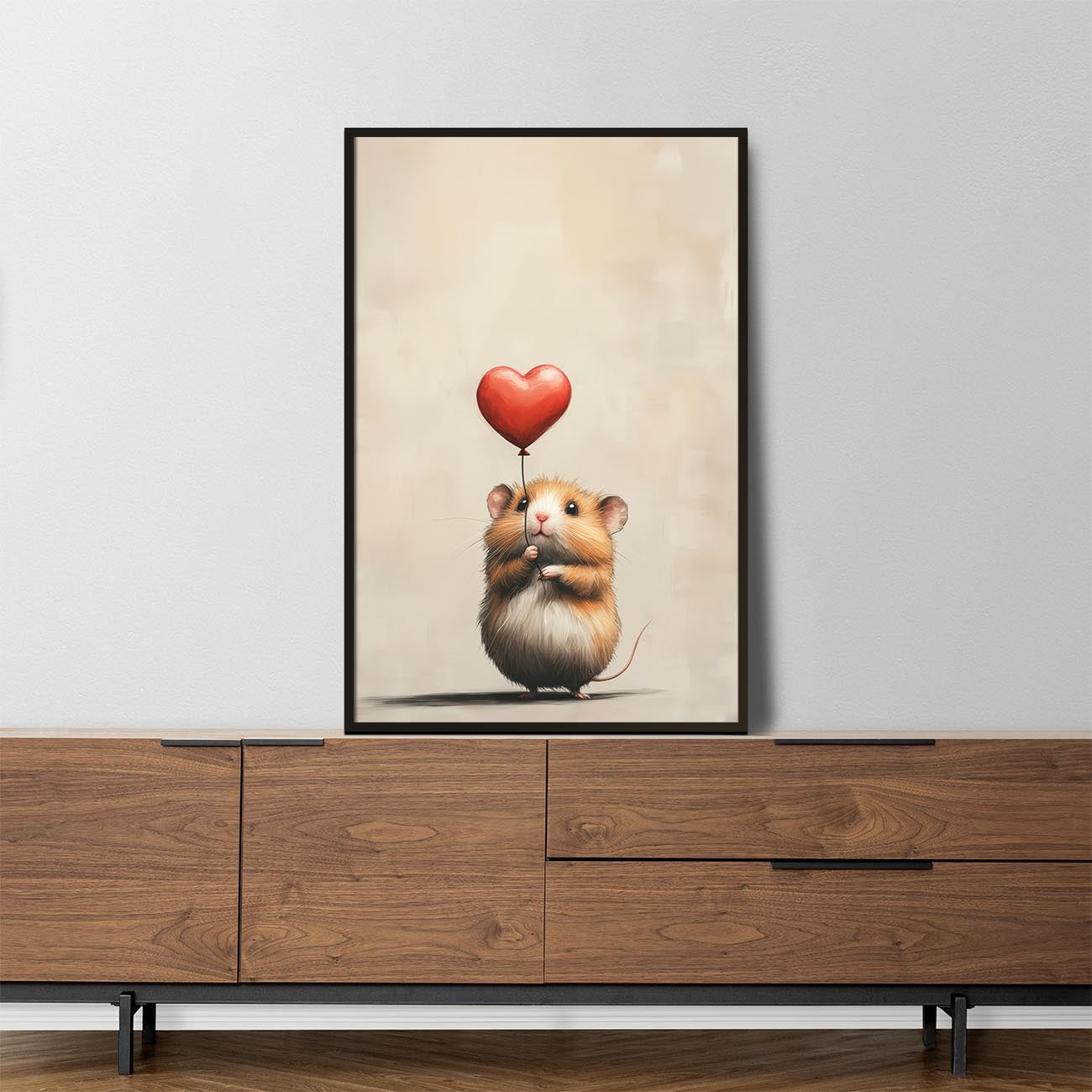 Sweet Heart Hamster - Poster