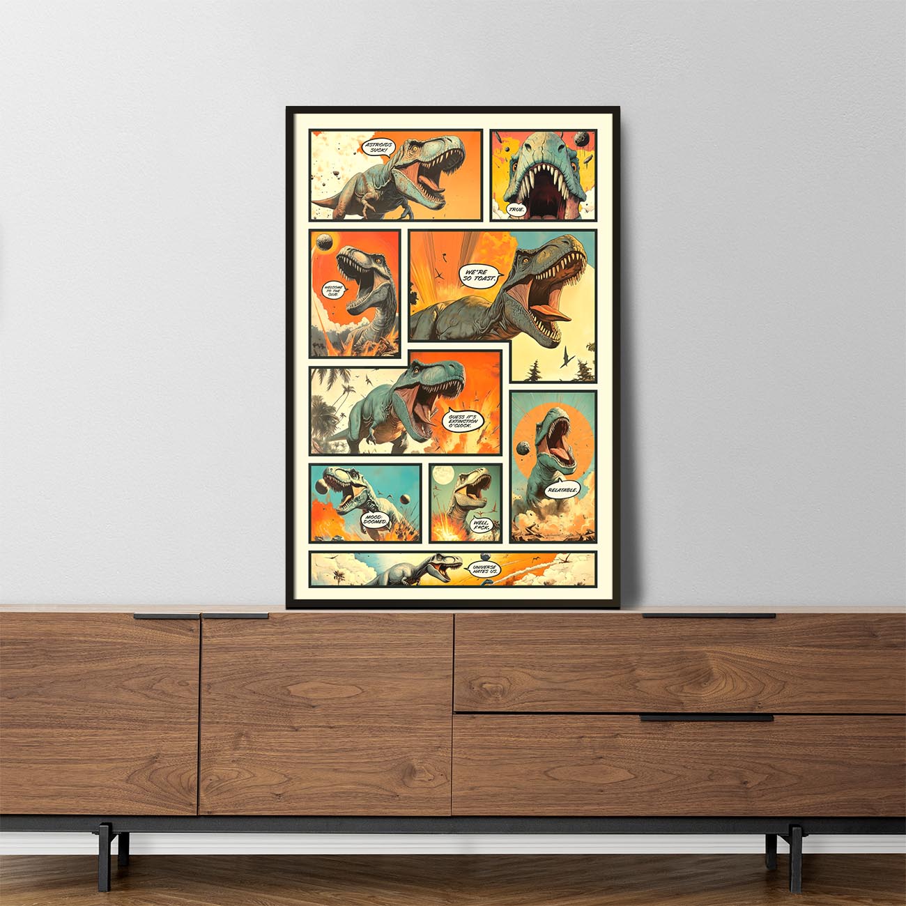 Astroids suck - Poster und Leinwand