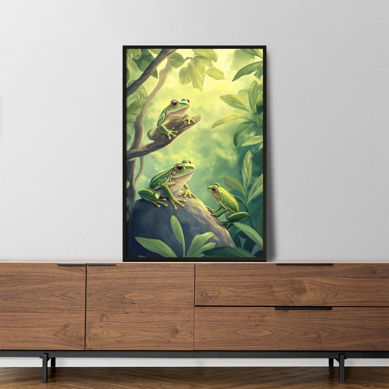 Frog Family -Poster