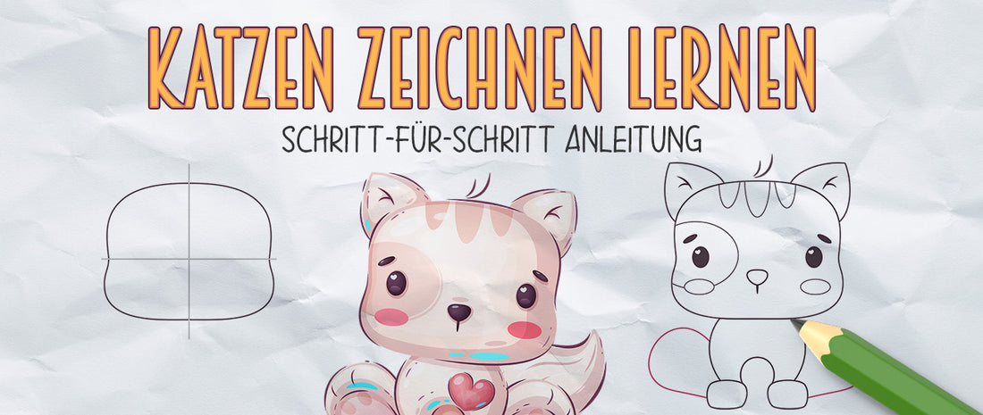 Katze zeichnen lernen: Schritt-für-Schritt-Anleitung für Anfänger