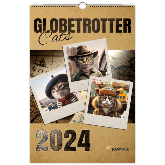 Globetrotter Cats Kalender 2024
