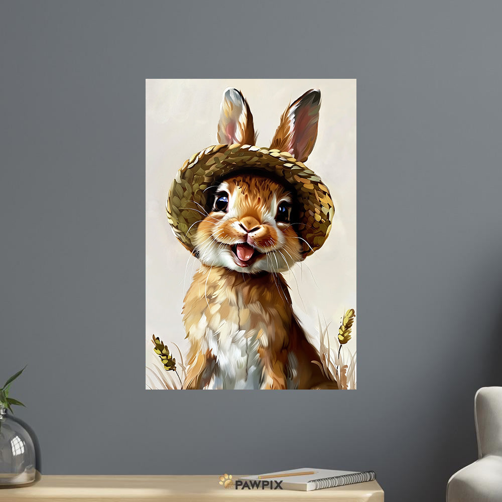 Vintage Tierportraits - Poster