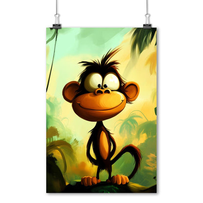 Quirky Ape - Poster