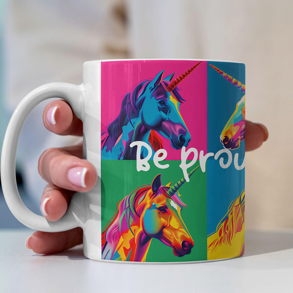 Stolz Wie Ein Einhorn - Tasse